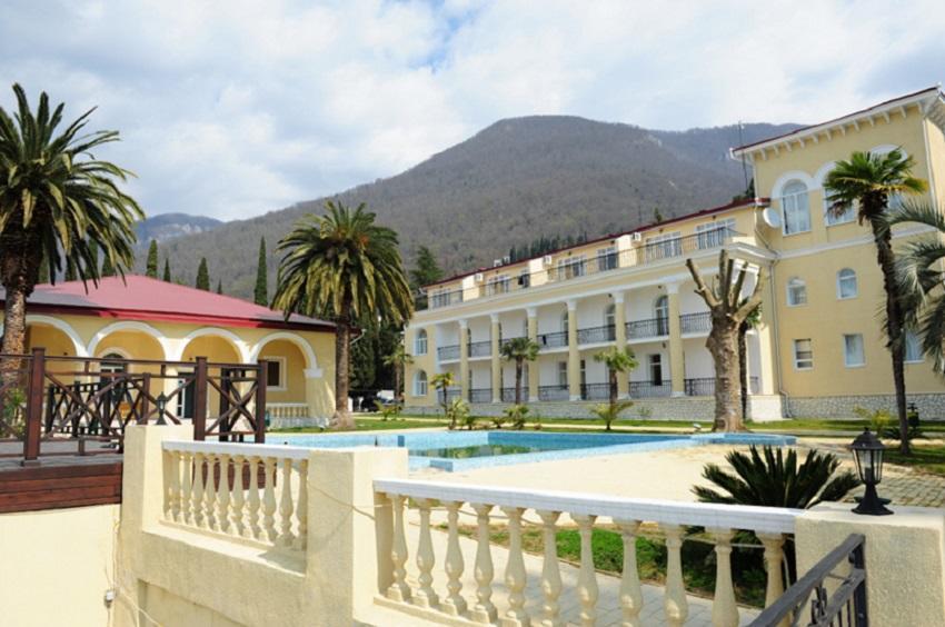 Hotel Lazurniy Bereg Gagra Exteriér fotografie